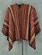 Magnificent Quechua Indian Ikat Poncho Ceremonial Vintage Textile Tm8255