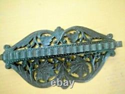 Old Antique Indian Vintage Hand Carved Wooden Hanging Spoon stand wall Hanging