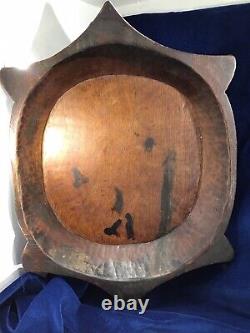 Old Vintage Antique Turtle Shape Indian Wooden TRAY/PARAT. Multi Purpose USE