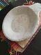 Old Vintage Hand Carved Solid Heavy Large Stone Platter / Bowl /stand