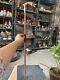 Old Vintage Hand Forged Iron Walking Stick Walking Cane With Animal Head Handle