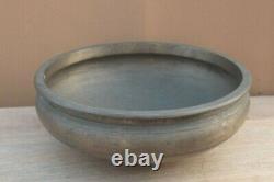 Old Vintage Handmade Brass Urli Antique Uruli Vessel Vastu Bowl Home Decor BN-83