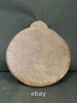 Old Vintage Rare Tortoise Shape Bread Chapati Rolling Stone Plate Stand (sp12)