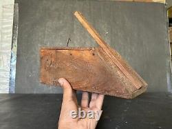 Old Vintage Unique Handmade Solid Wooden & Iron Net Jali Rat-mouse Trap / Cage