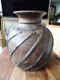 Old Wooden Himachal Water Pot /Himachal pots / Indian pots Matka Water Pot