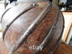 Old Wooden Himachal Water Pot /Himachal pots / Indian pots Matka Water Pot