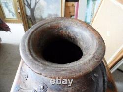 Old Wooden Himachal Water Pot /Himachal pots / Indian pots Matka Water Pot