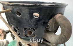Original Collectible Vintage Very Rare Antique Cast Iron Very Heavy Old Stove