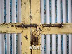 Pair of Vintage Indian Jali Doors Gates for Home and Garden