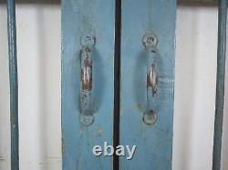 Pair of Vintage Indian Jali Doors Gates for Home and Garden