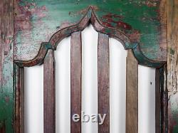Pair of Vintage Rustic Indian Hardwood Garden Gate Doors (MILL 872/1)