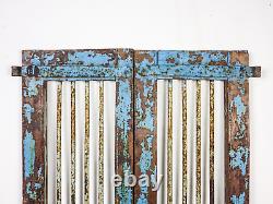 Pair of Vintage Rustic Indian Hardwood Garden Gate Doors (MILL 872/2)