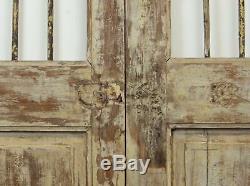 Pair of Vintage Rustic Indian Jali Garden Gate Doors (REF520)