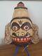Reduced Vintage Indian Tribal Monkey Mask, Ceremony Mask, Hanuman, Hindu Deity