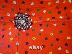 Rabari Embroidery Textile Exquisite Vintage Rajasthan Shawl India