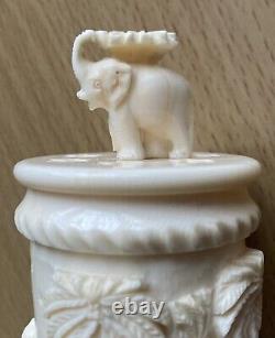 Rare Antique Vintage elephant nightlight lamp