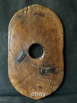 Rare Old Vintage Handmade Wooden Chopping Board For Slicing Fruits, Meat Cutting