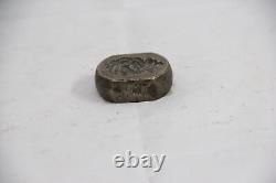 Rare Vintage Indian Bronze Floral Design Jewelry Making tool Mould Stamp Dye M1