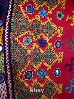 Sindh Embroidery Rajasthan Shawl Fine Antique Textile India
