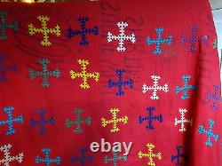 Sindh Embroidery Rajasthan Shawl Fine Antique Textile India