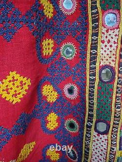 Sindh Embroidery Rajasthan Shawl Fine Antique Textile India