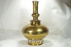 Surai Water Pot Surahi Brass Large 34cmH Vintage Antique no lid with wear