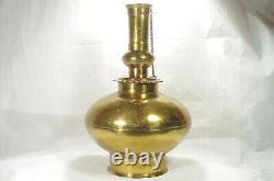 Surai Water Pot Surahi Brass Large 34cmH Vintage Antique no lid with wear