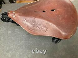 TROXEL vintage antique reproduction motorcycle seat amca Harley Indian henderson