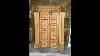 Teakwood Bleach Finished Old Door Indian Vintage Door Rustic Old Door Antique Doors Haveli Door
