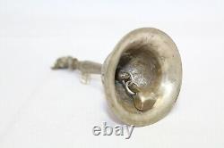 Temple Bell Silver 925 Sterling Indian Handcrafted Ganesha Solid Antique Vintage