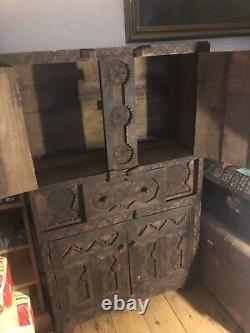 VINTAGE Indian/African CUPBOARD Bought 25 yrs ago in Kings Road Chelsea FAB