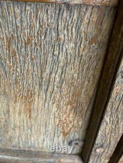 VINTAGE WOODEN SHUTTERS WINDOW OR DOORS ANTIQUE Indian HARD WOOD 95x65 CM