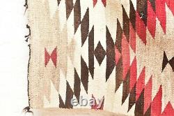 VTG Navajo Blanket Rug native american indian weaving Textile Antique 78x43