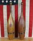 Vintage 1900s Peck & Snyders Wood Indian Club Exercise Pins 25 Antique Gym 6lbs