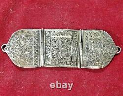 Vintage 1920's Old Antique Silver Hand Engraved Tribal Necklace / Armlet jewelry