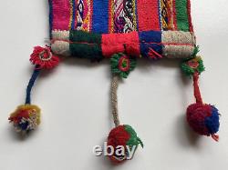 Vintage American Indian / Peruvian Coco Hand Woven Bag