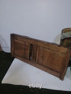 Vintage Anglo Indian Wooden Book Slide B25