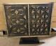 Vintage Antique Indian Wooden Carved Mould Upcycled Into Feature Design Piece