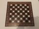 Vintage / Antique Inlaid Wooden Anglo Indian Travel Folding Chess Board 16