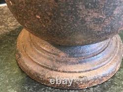 Vintage Antique Large Cast Iron Pestle & Mortar Rajasthan India 6.5kgs Grinder