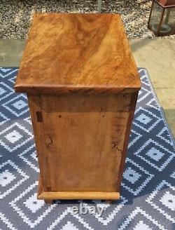 Vintage Antique Solid Wood Original Hand Made Indian Bedside Occasional Table