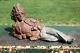Vintage Cigar Store Indian Chief Chalkware Display Statue Antique Ohio Match Co