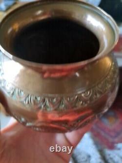 Vintage Copper Indian Puja Lota Vase