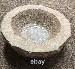 Vintage Heavy Stone Mortar 10inches