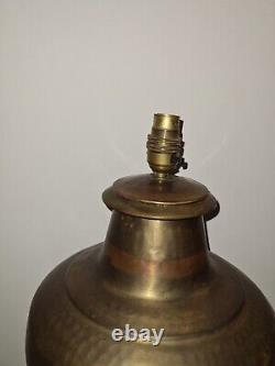 Vintage Indian Brass Lamp