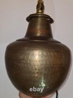 Vintage Indian Brass Lamp
