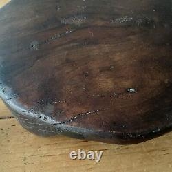 Vintage Indian Bread Making Board Rare Item