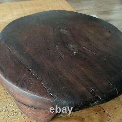 Vintage Indian Bread Making Board Rare Item