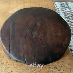 Vintage Indian Bread Making Board Rare Item