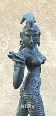 Vintage Indian Bronze Of A Dancing Woman